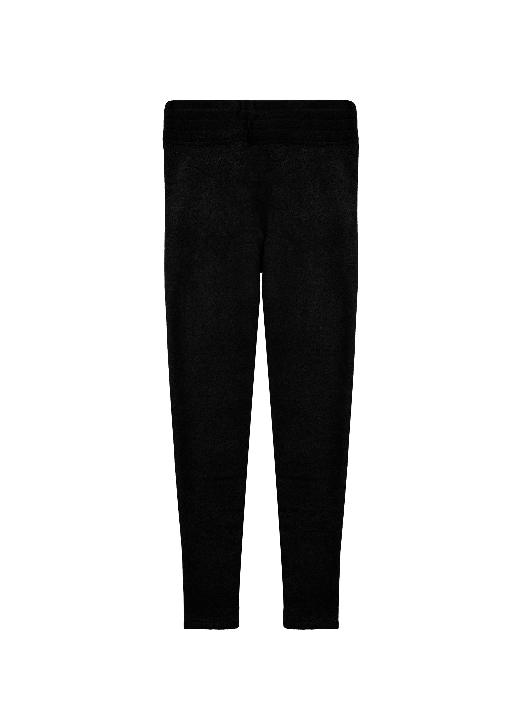 Iconic velvet legging - Black intense