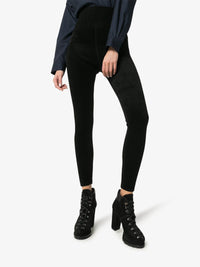 Iconic velvet legging - Black