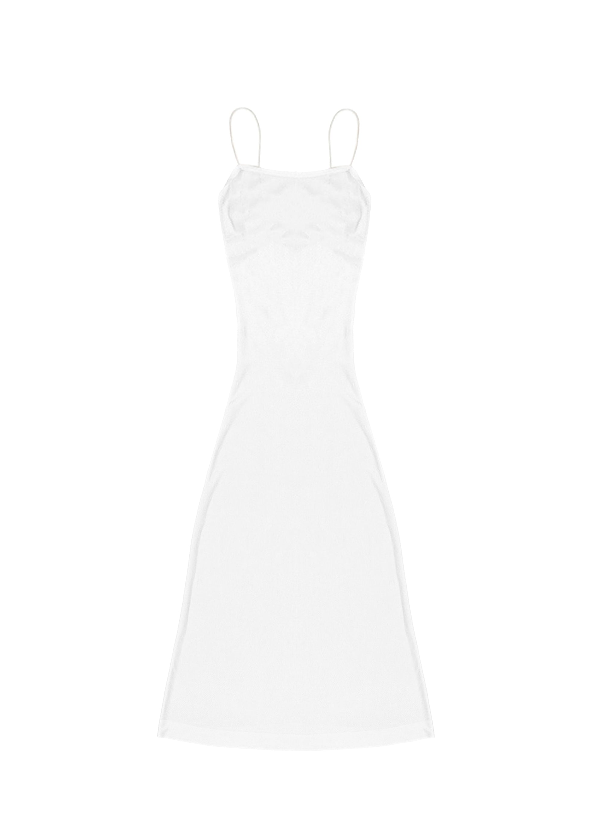 Intime dress base - White