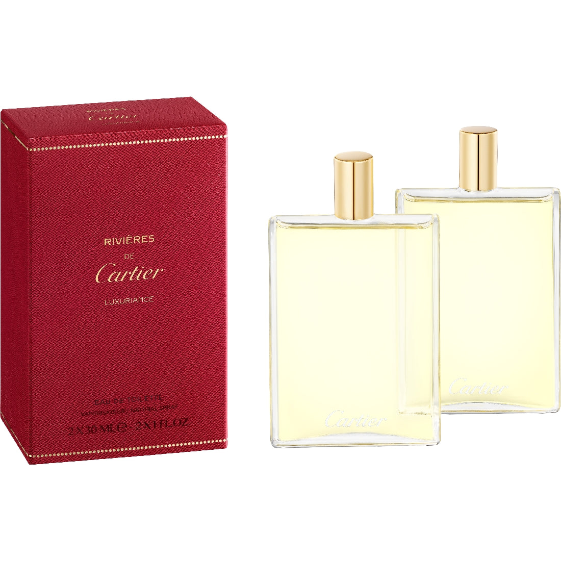 Rivières de Cartier Eau de Toilette Luxuriance Refills 2x30 ml