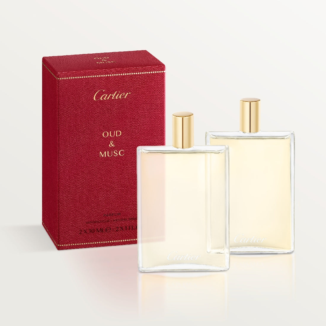 Recharges Eau de Parfum Les Heures Voyageuses Oud & Musc 2x30ml