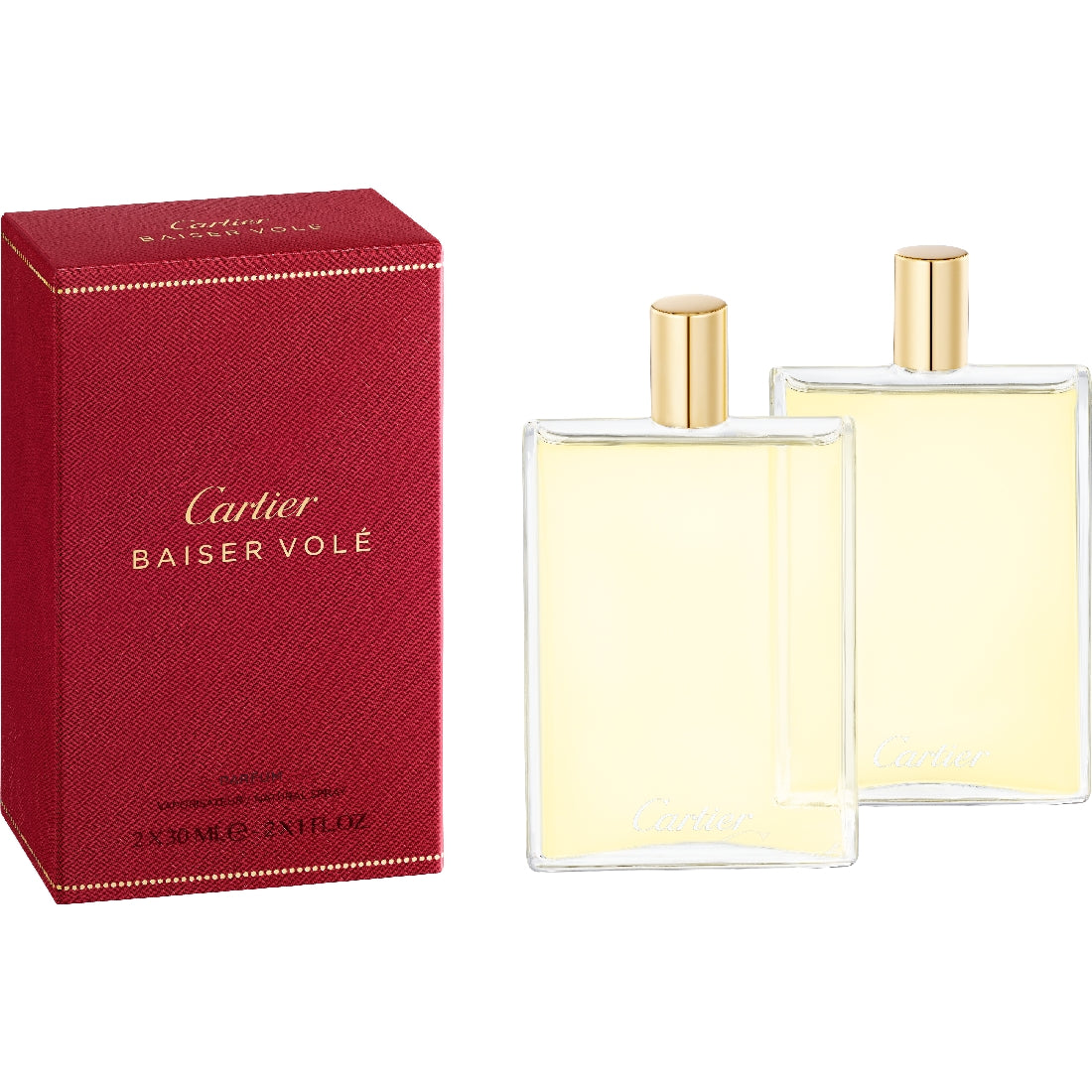 Les Nécessaires de Cartier Fragrance Set Baiser Volé 2x30 ml