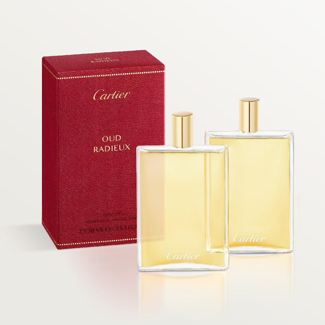 Les Heures Voyageuses Eau de Parfum Oud Radieux Refills 2x30 ml