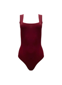 Sleeveless bodysuit - Garnet