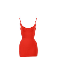 dress base - Apricot Red