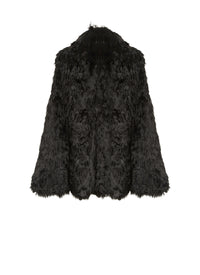 Manteau cape - Noir