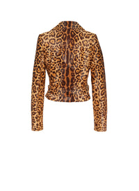 Leather cheetah print perfecto - Mordor
