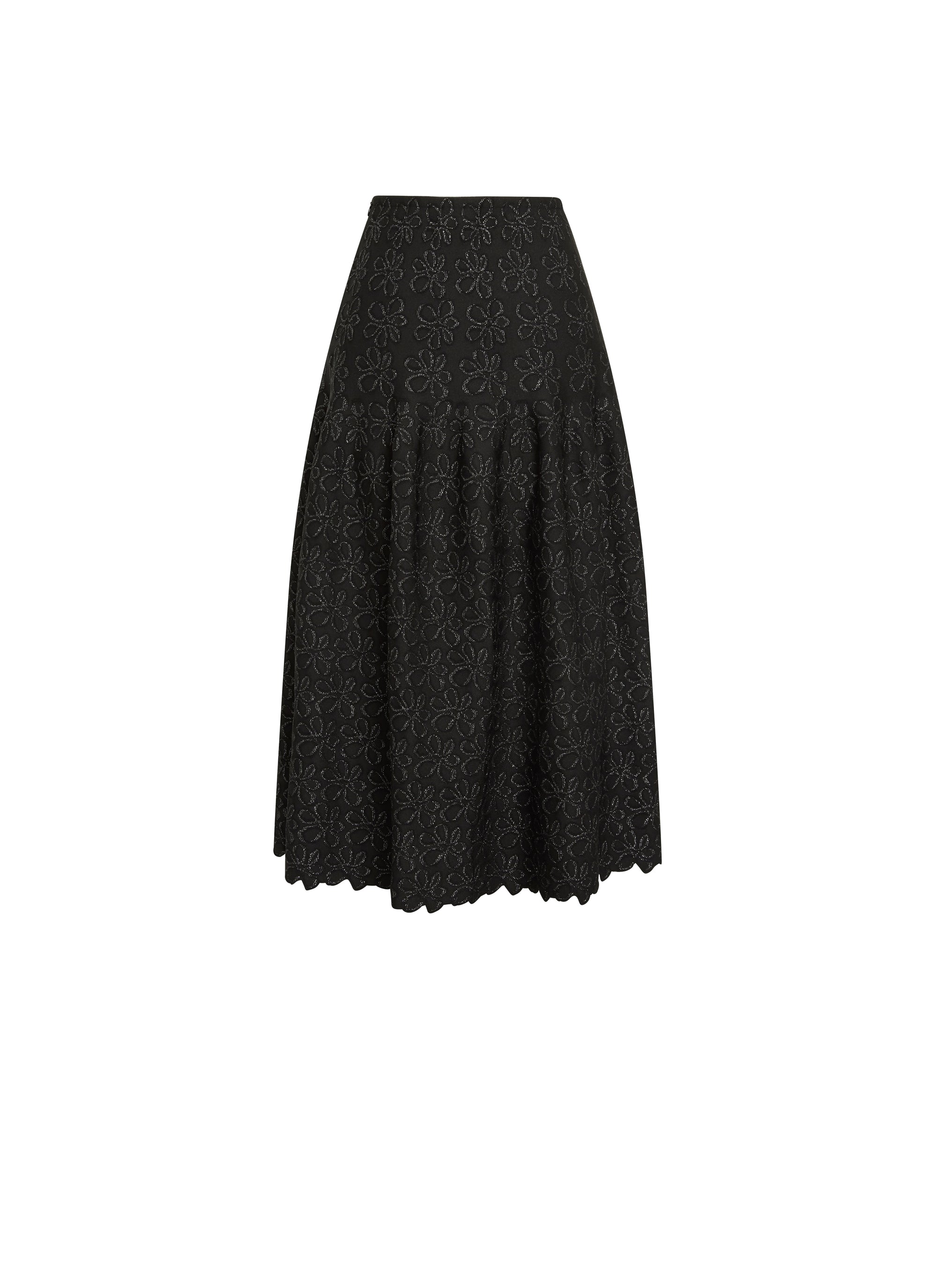 Astragale skirt - Black & Orange