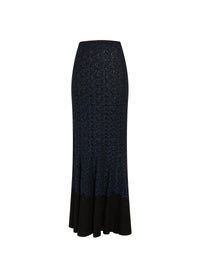 Jungle skirt - Black & Night