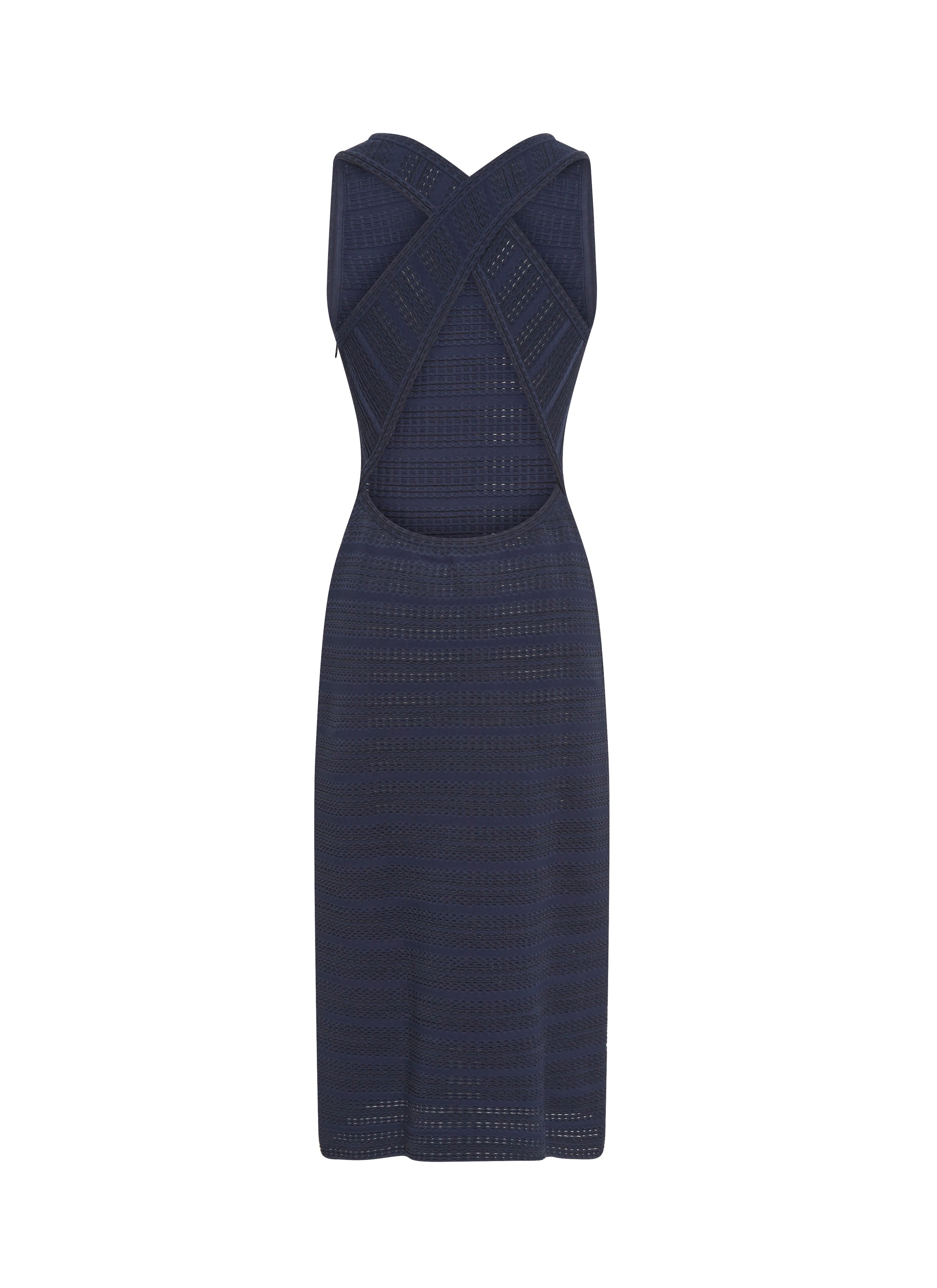 Robe sans manches Brocart - Nuit