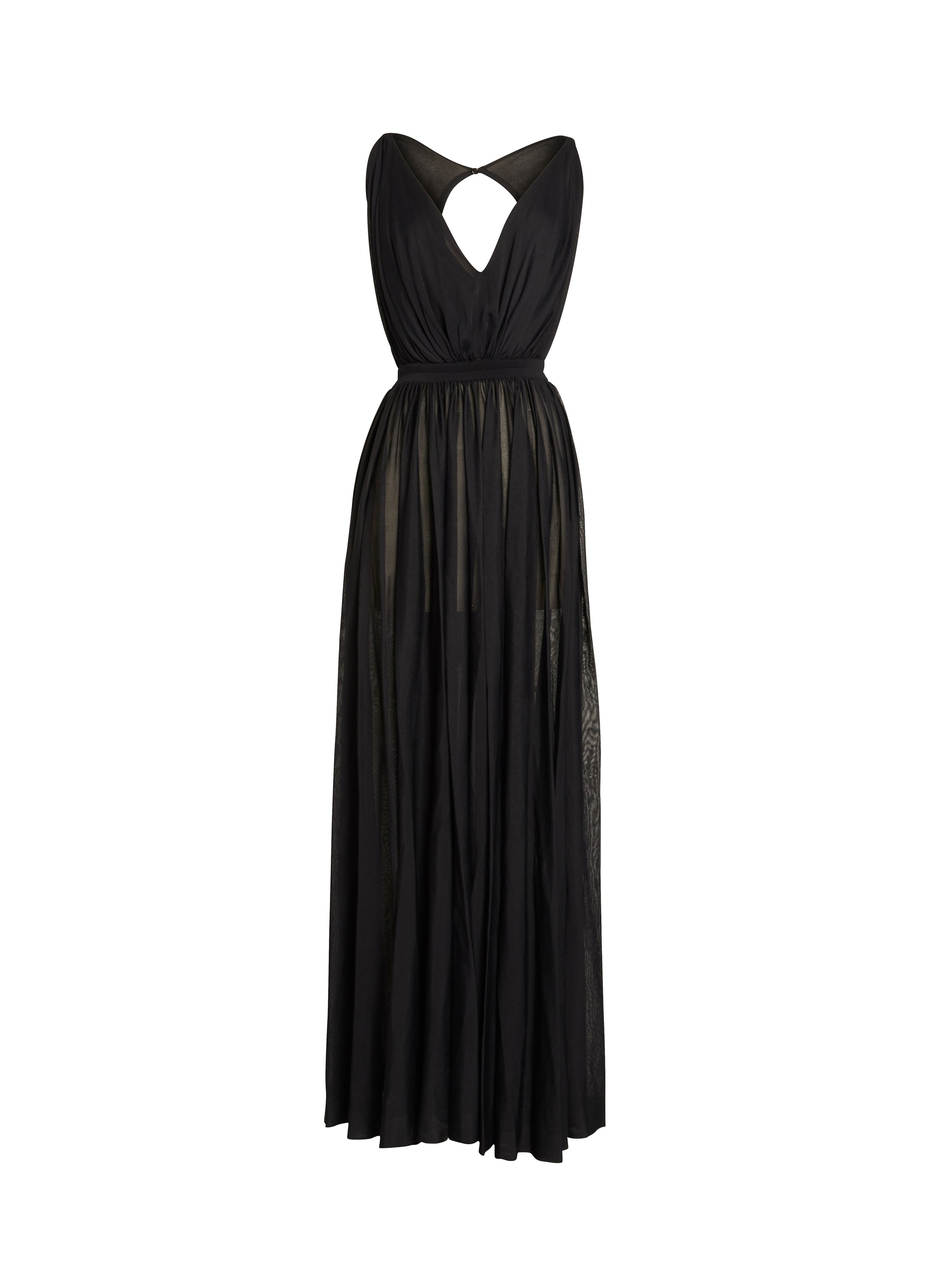 Sleeveless dress Goddesses - Black