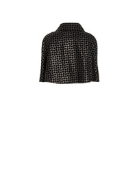Cape Dalmatien en cuir - Noir
