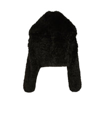 Bolero Plume en cachemire - Noir