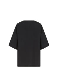 Knitted oversized jumper - Black