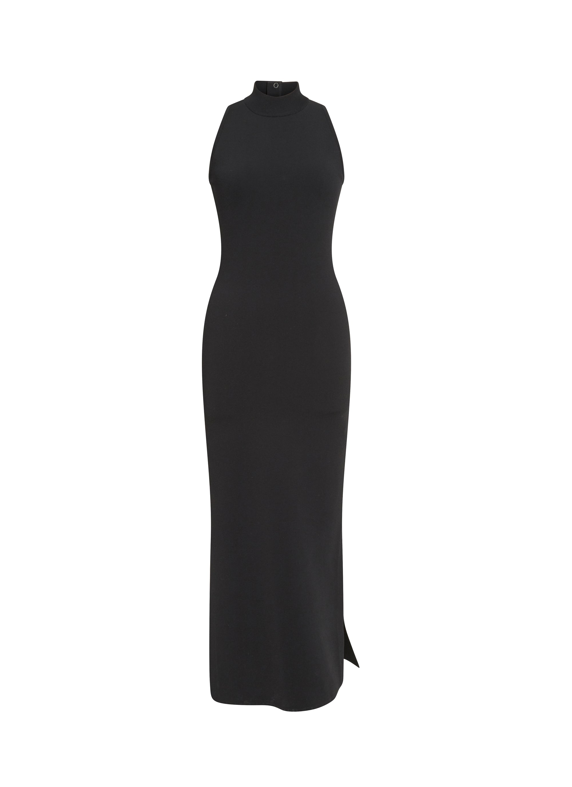 Robe col haut sans manches Vénus - Noir
