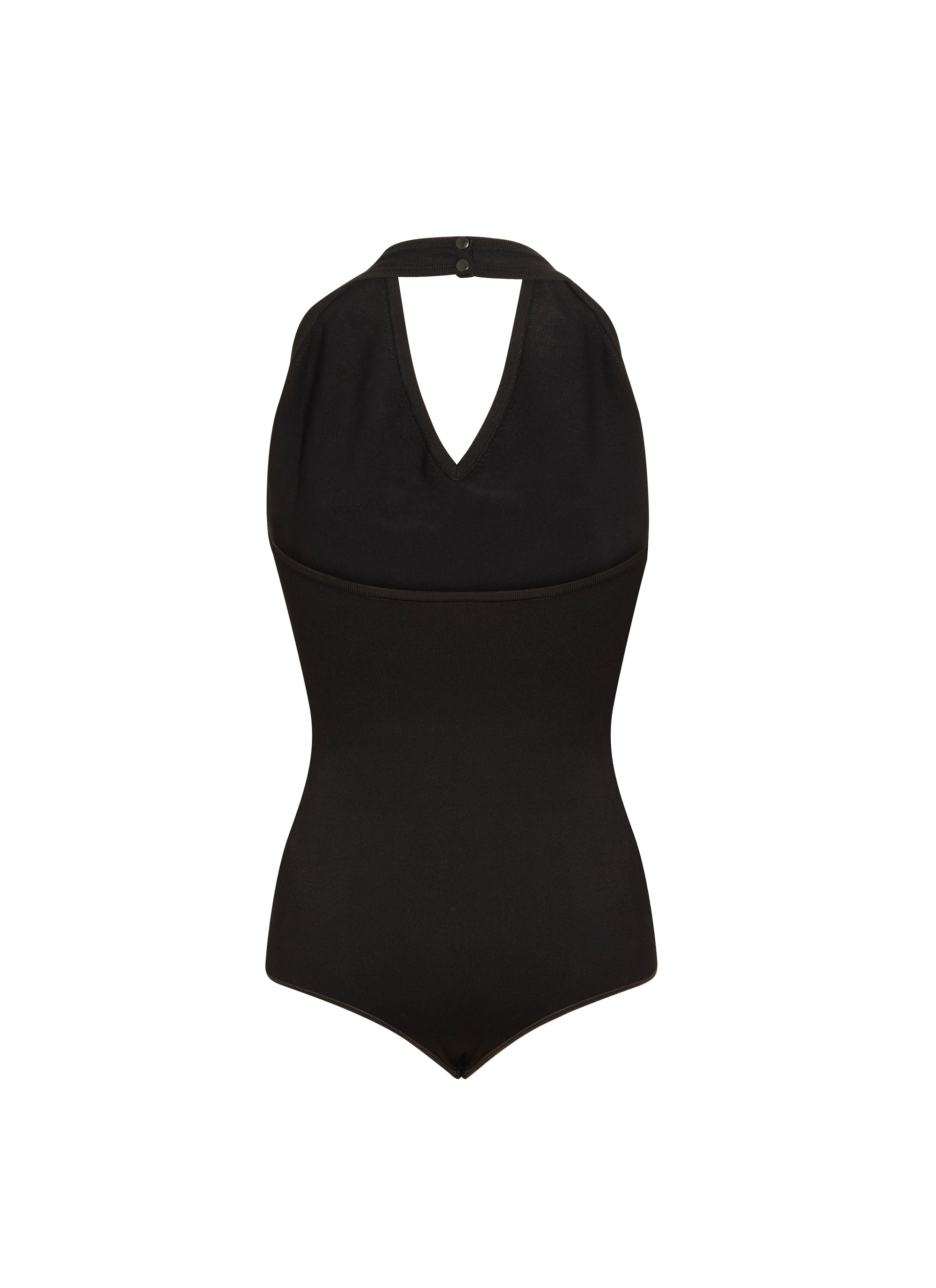 Body sans manches à attache - Noir