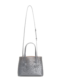 Mina Bolivia Fiori bag, leather - Ash