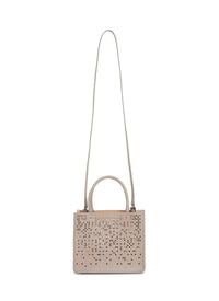 Sac Garance Fiori Gonna en cuir - Tourterelle