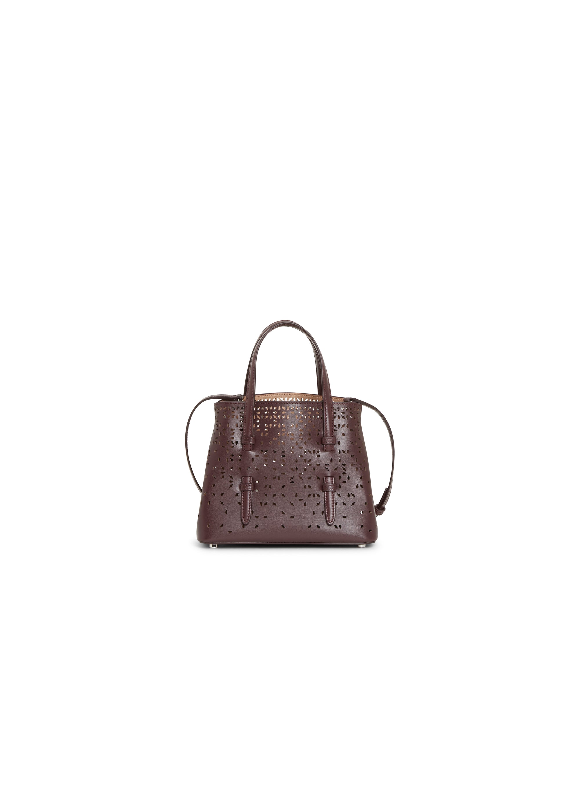 Sac mini Bolivia Fiori en cuir - Almandite