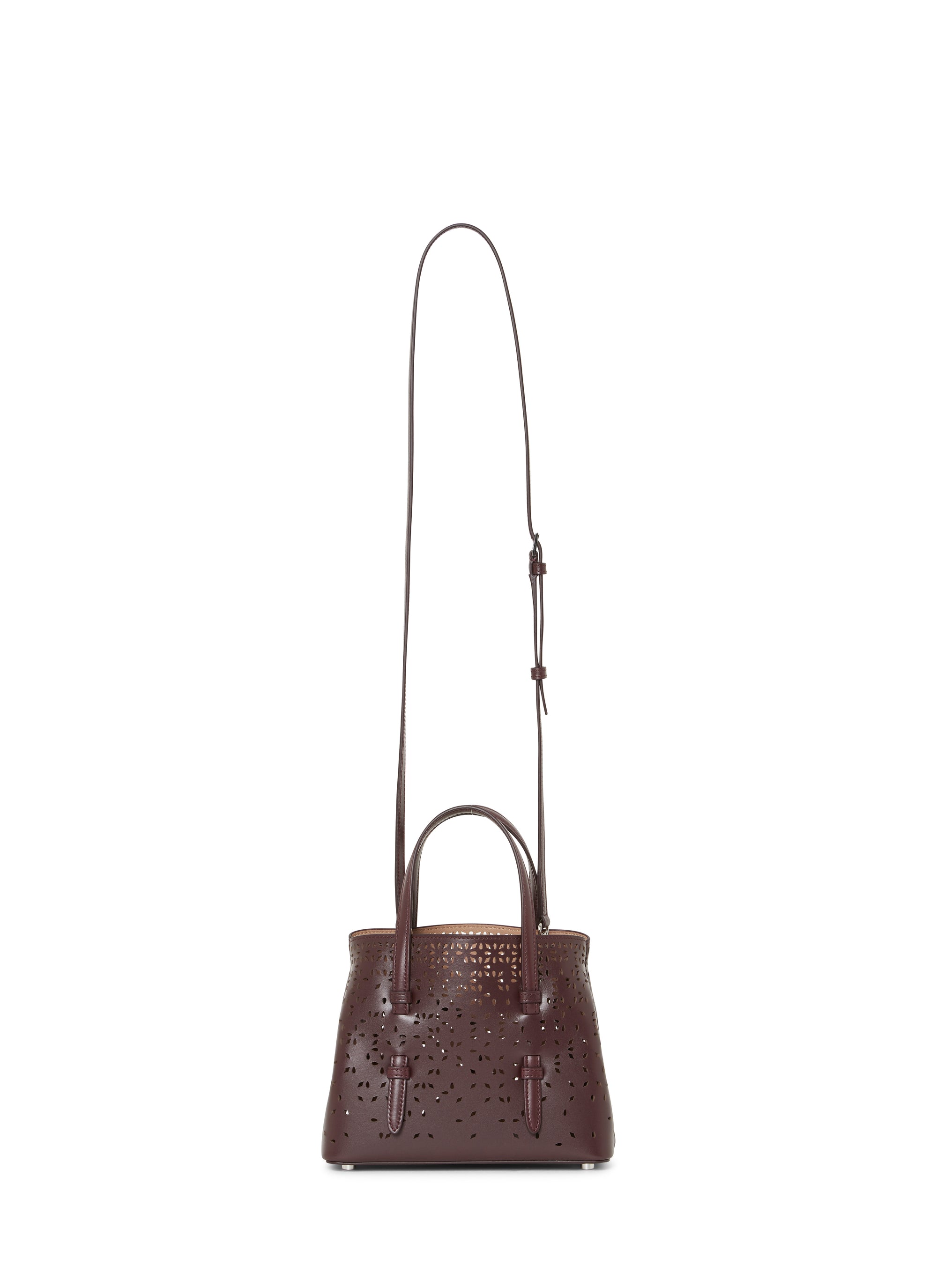 Sac mini Bolivia Fiori en cuir - Almandite