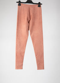 Legging en velours - Noisette
