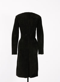 Robe à manches longues Tatoo - Noir & Noir