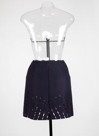 Wool skirt - Sapphire