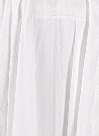 Jupe "Art Déco" - Blanc