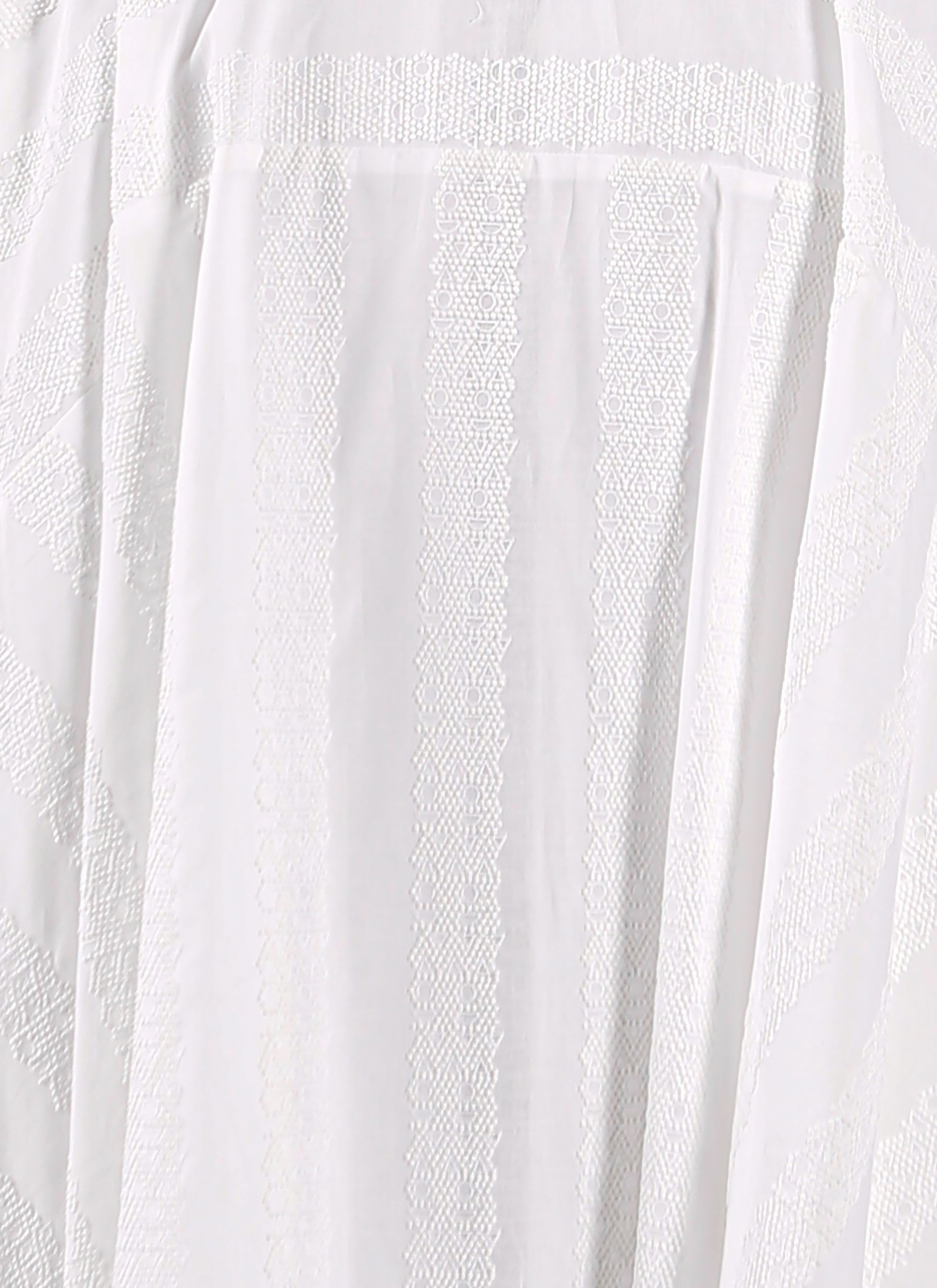 Jupe "Art Déco" - Blanc