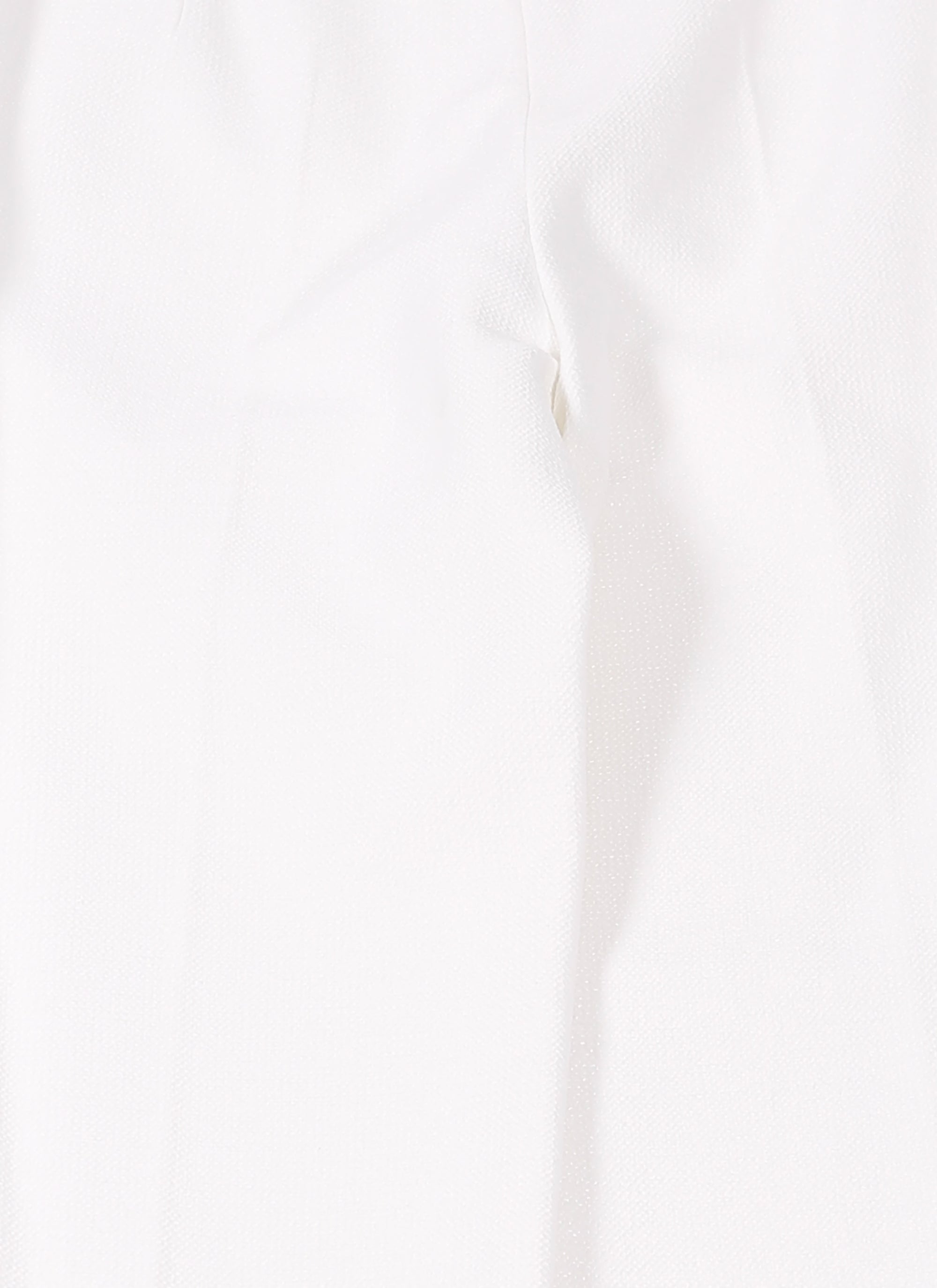 Raffia wide-leg trousers - White