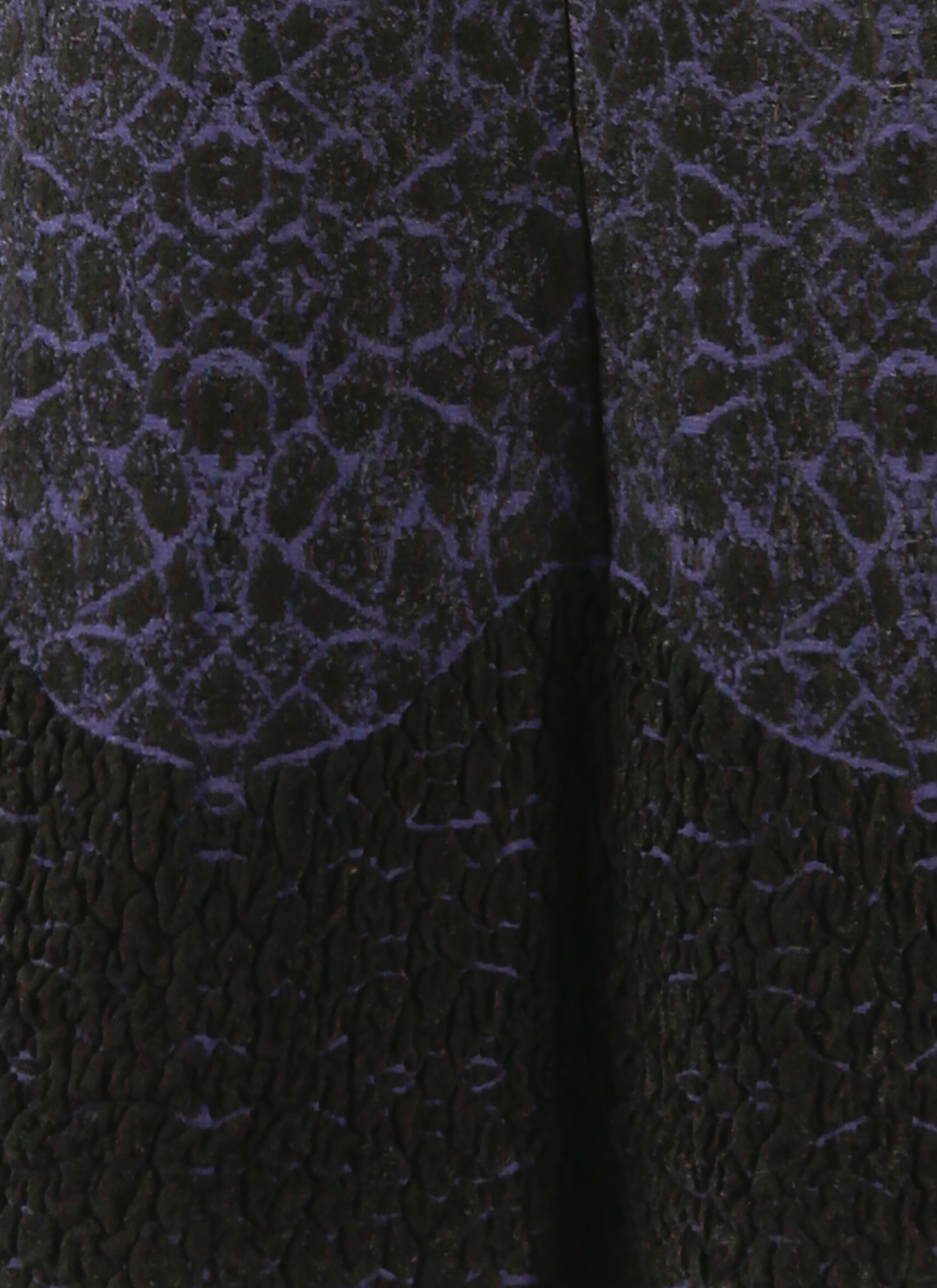 Robe à manches courtes Galatea en maille - Noir & Saphir