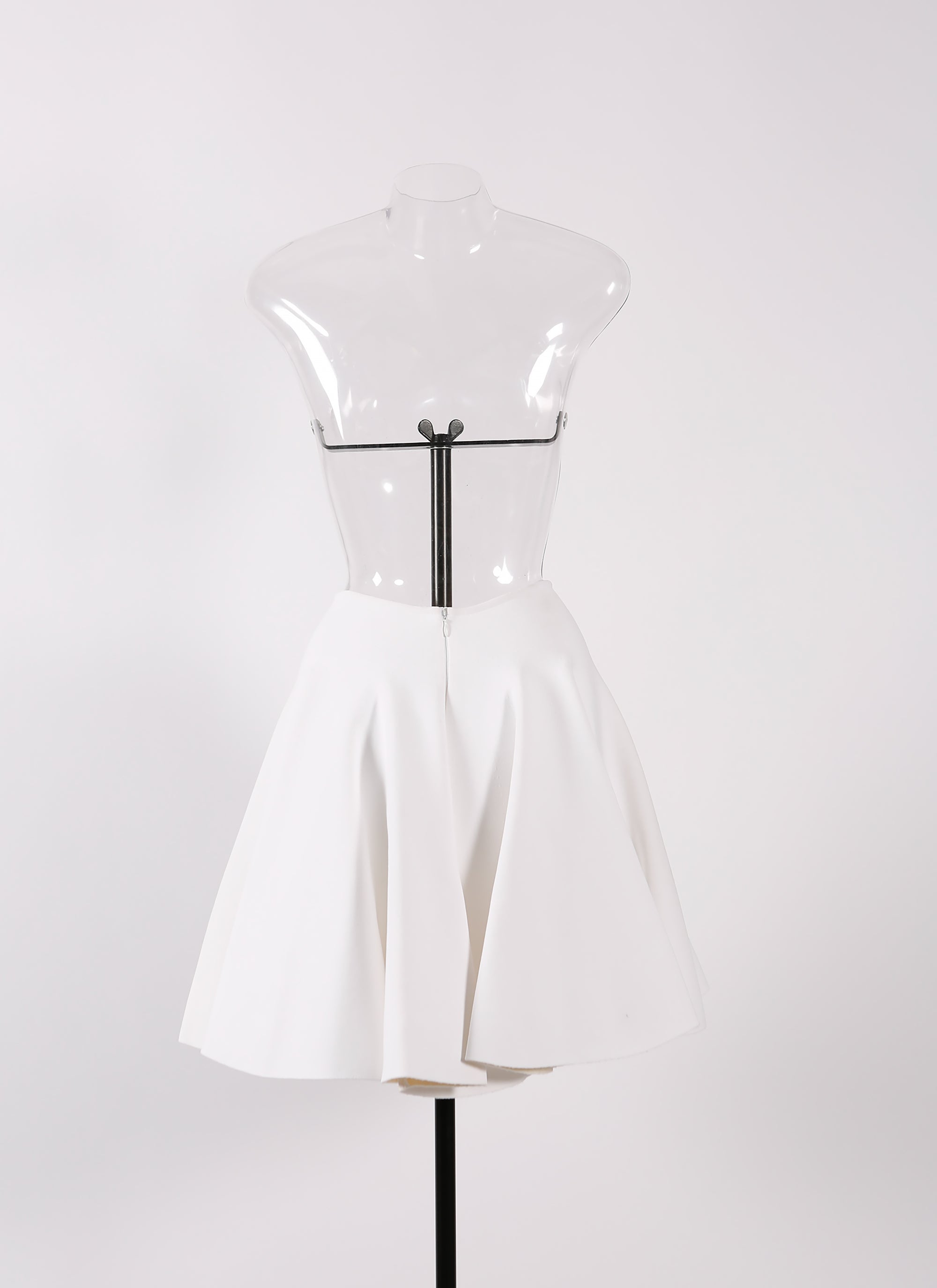 Jupe Opera en maille - Blanc