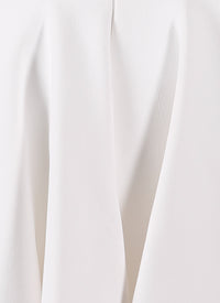 Jupe Opera en maille - Blanc