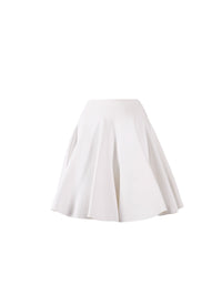 Jupe Opera en maille - Blanc