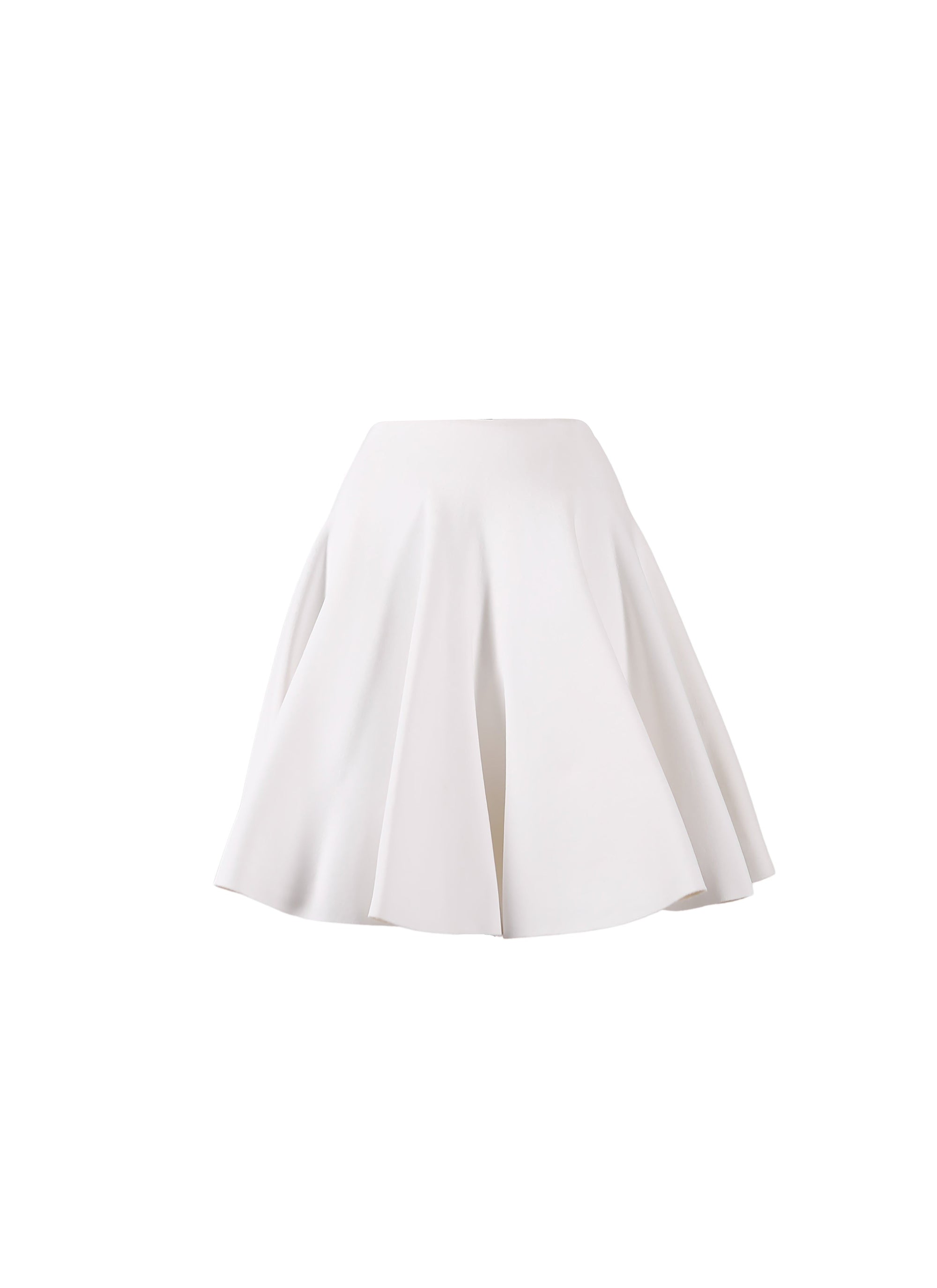 Jupe Opera en maille - Blanc