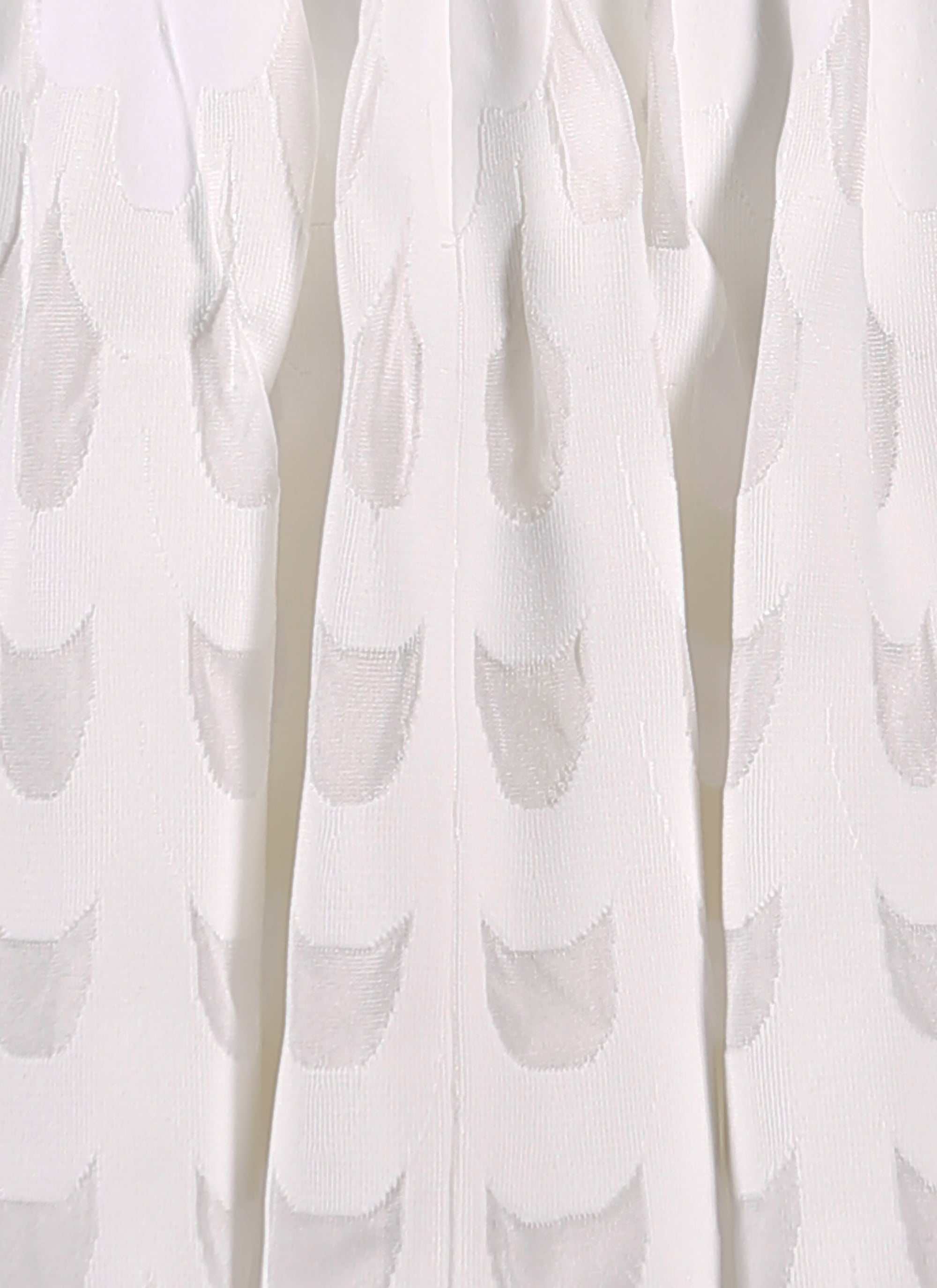 Jupe courte Serpentin - Blanc Optique