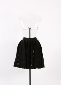 Jupe courte Serpentin - Noir