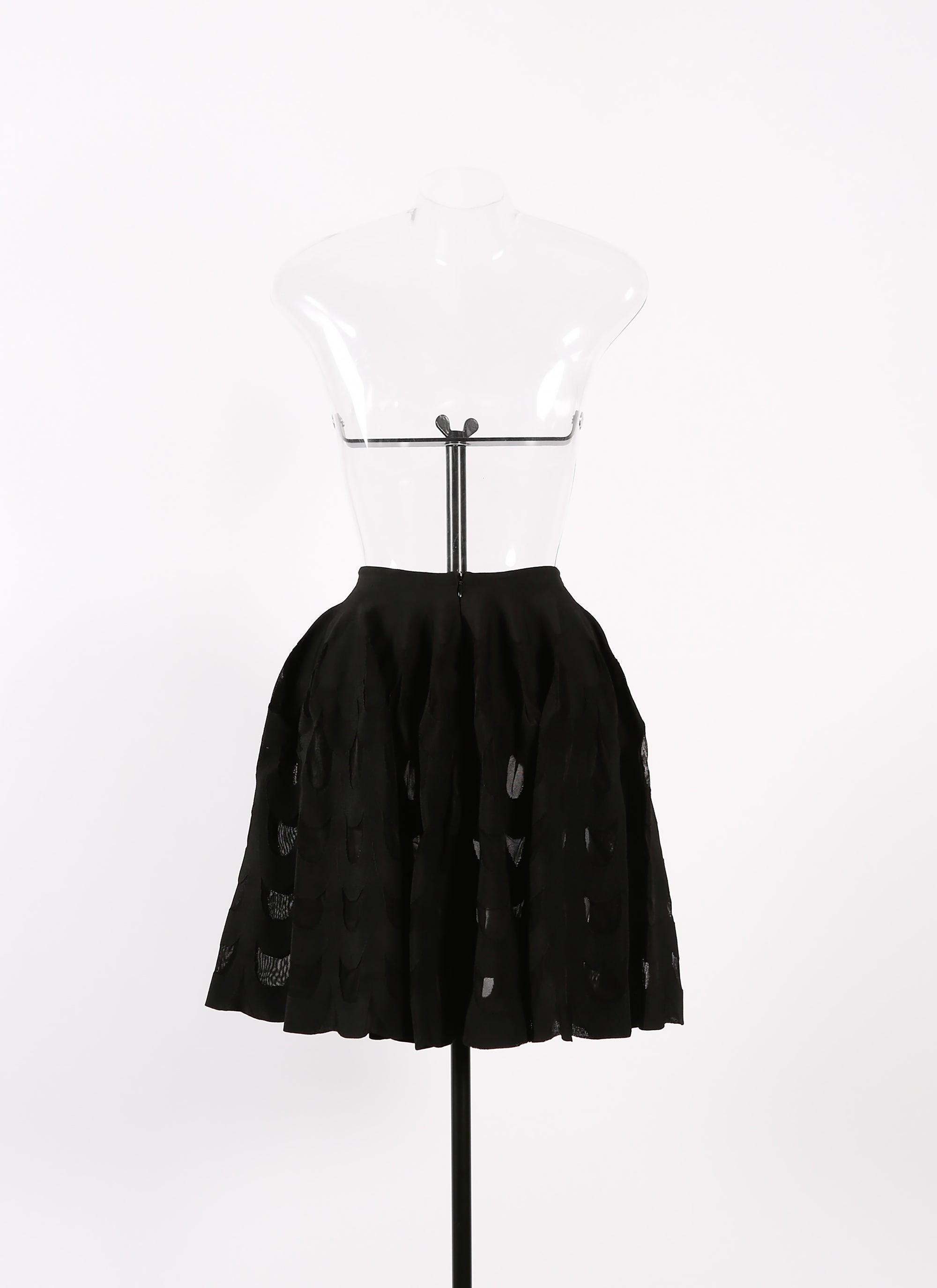 Jupe courte Serpentin - Noir