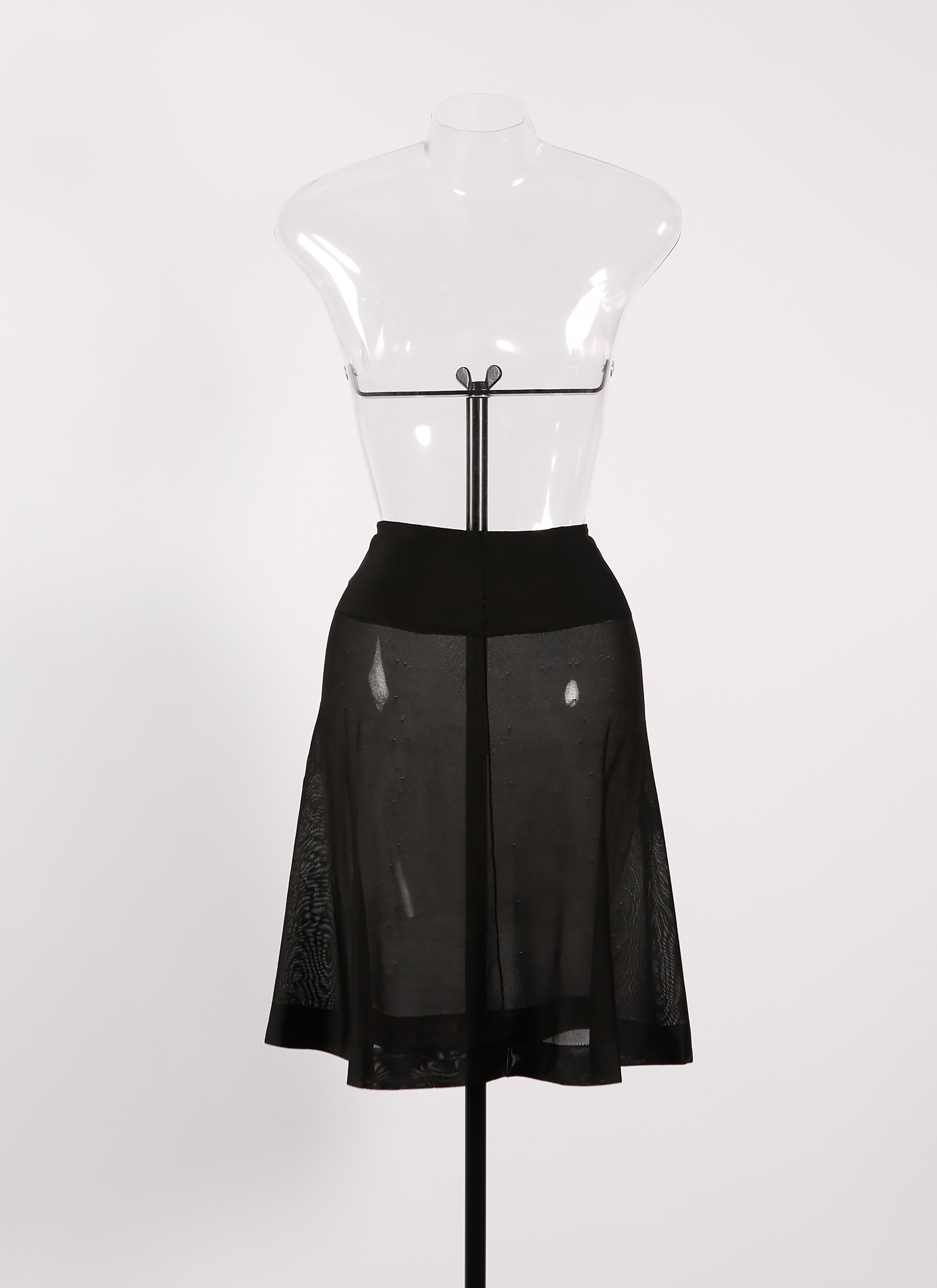 Intime Long skirt Bottom - Black