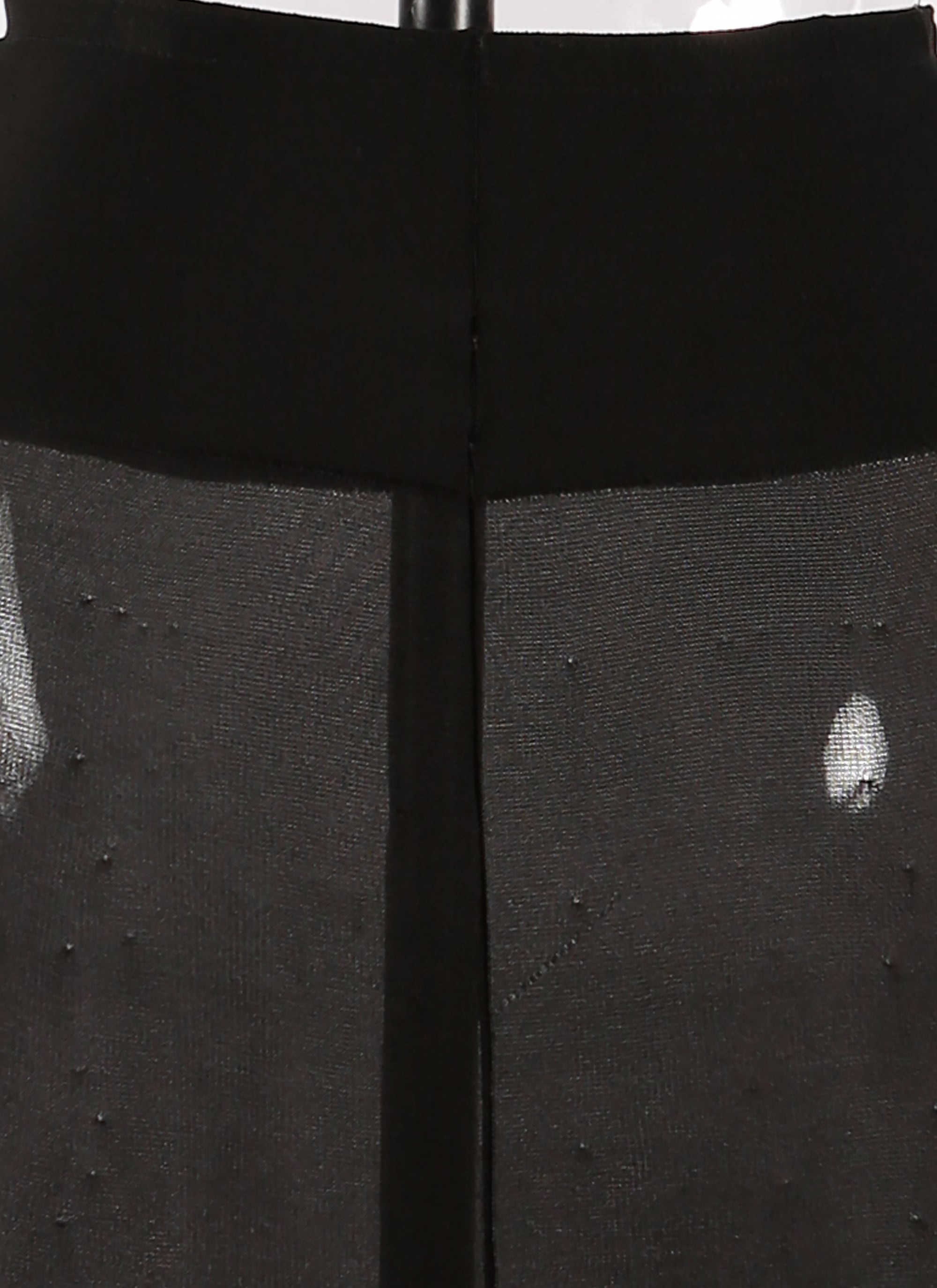 Intime Long skirt Bottom - Black