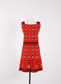 Robe sans manches Atomic - Rouge