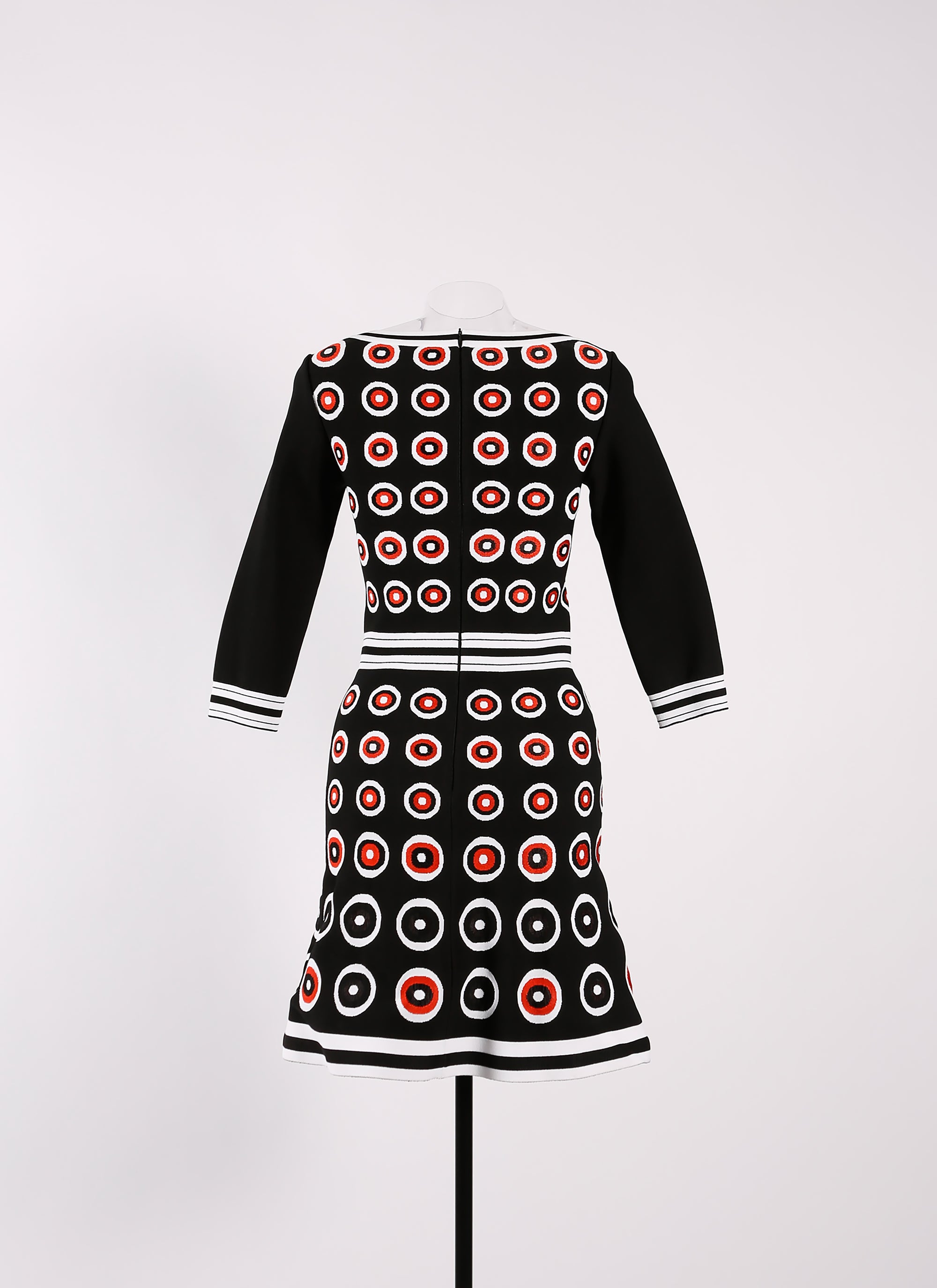Robe à manches 3/4 Atomic en maille - Multicolore