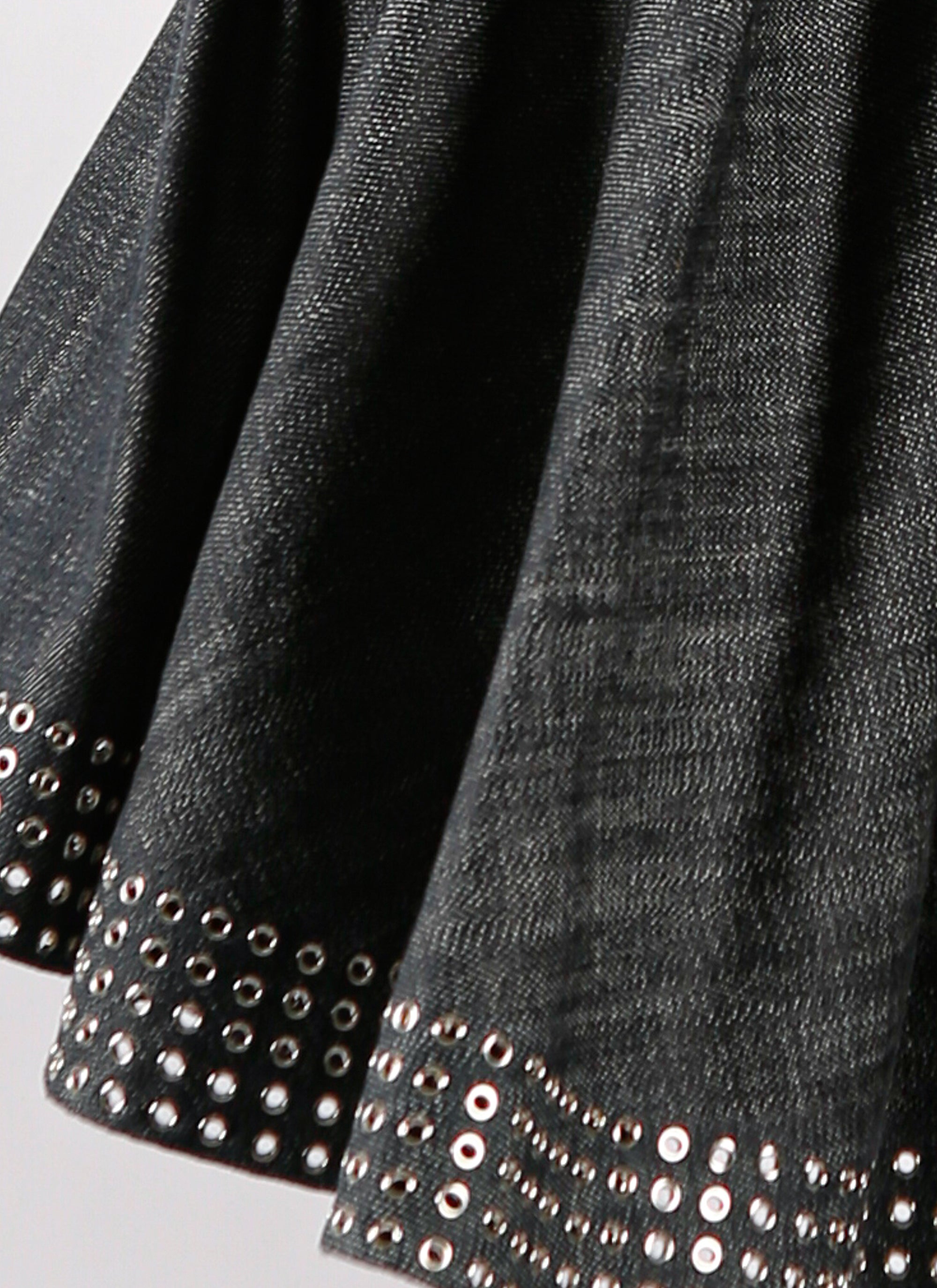 Denim skirt - Black