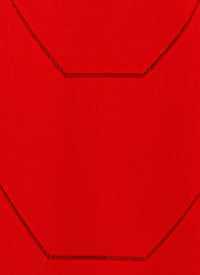 Guarani sleeveless knitted dress - Lacquer