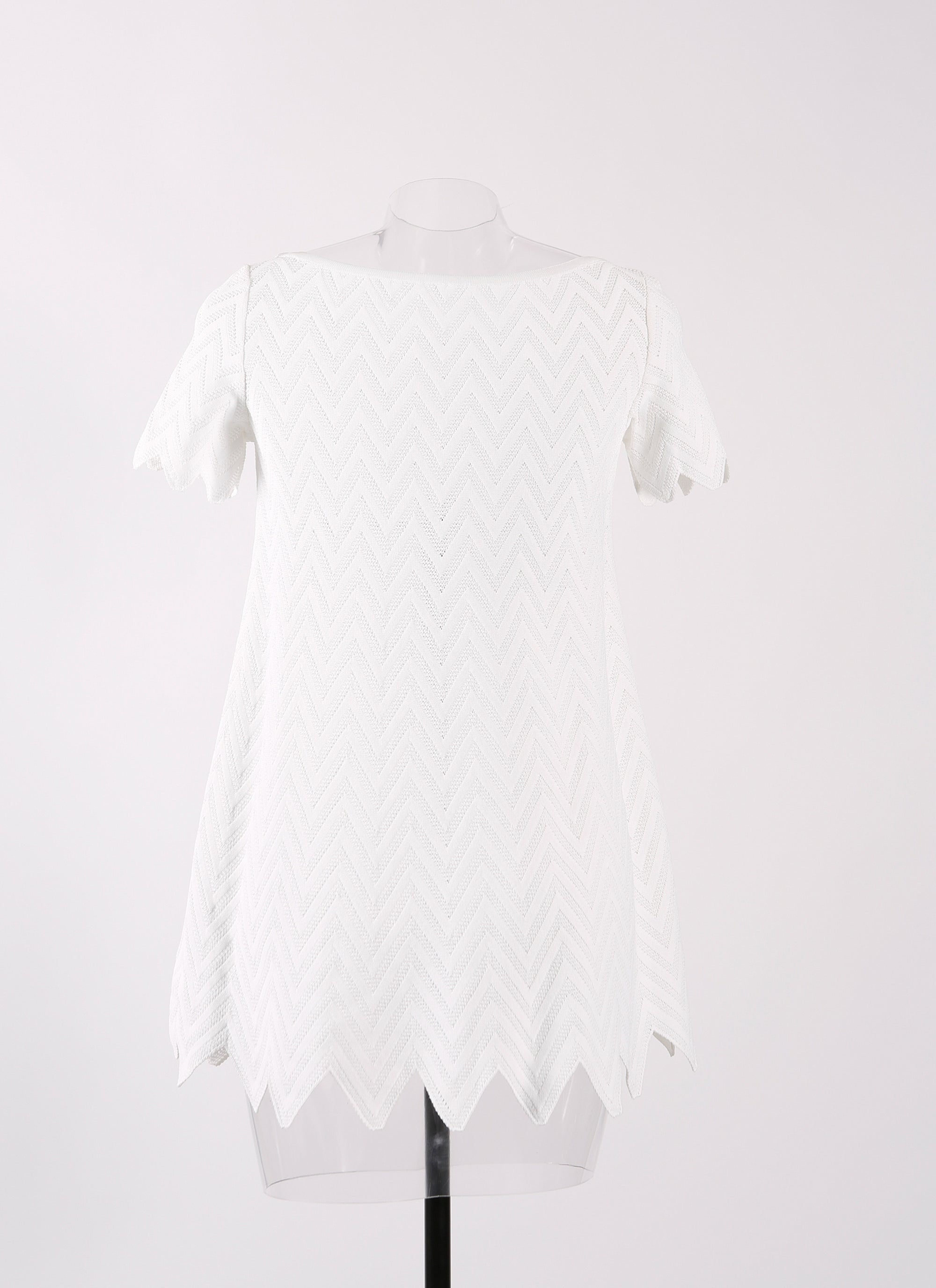 Pull à manches courtes Jamaica en maille - Blanc Optique