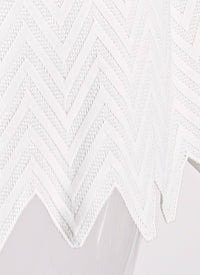 Pull à manches courtes Jamaica en maille - Blanc Optique