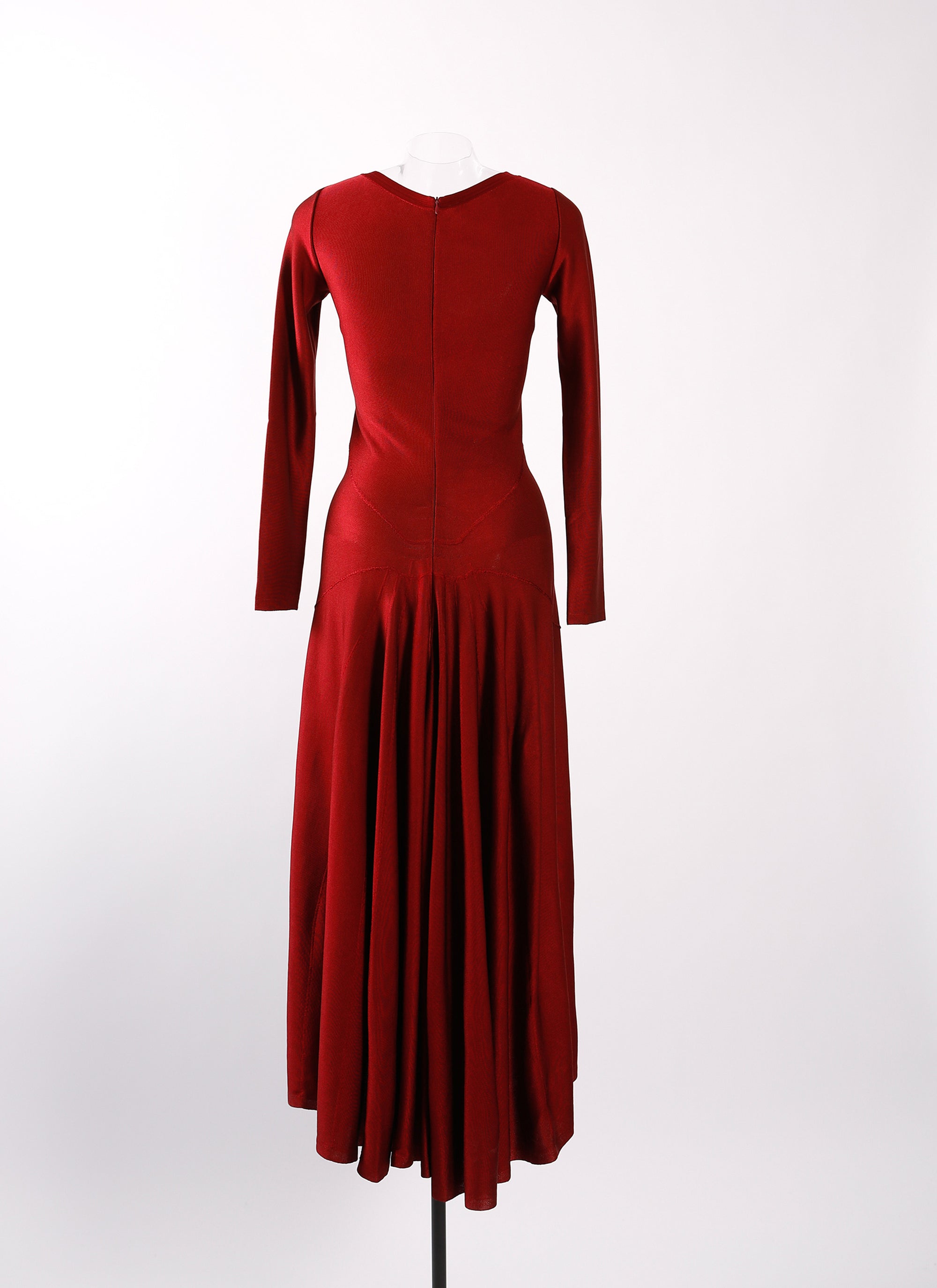 Etoile long-sleeved maxi dress - Madder
