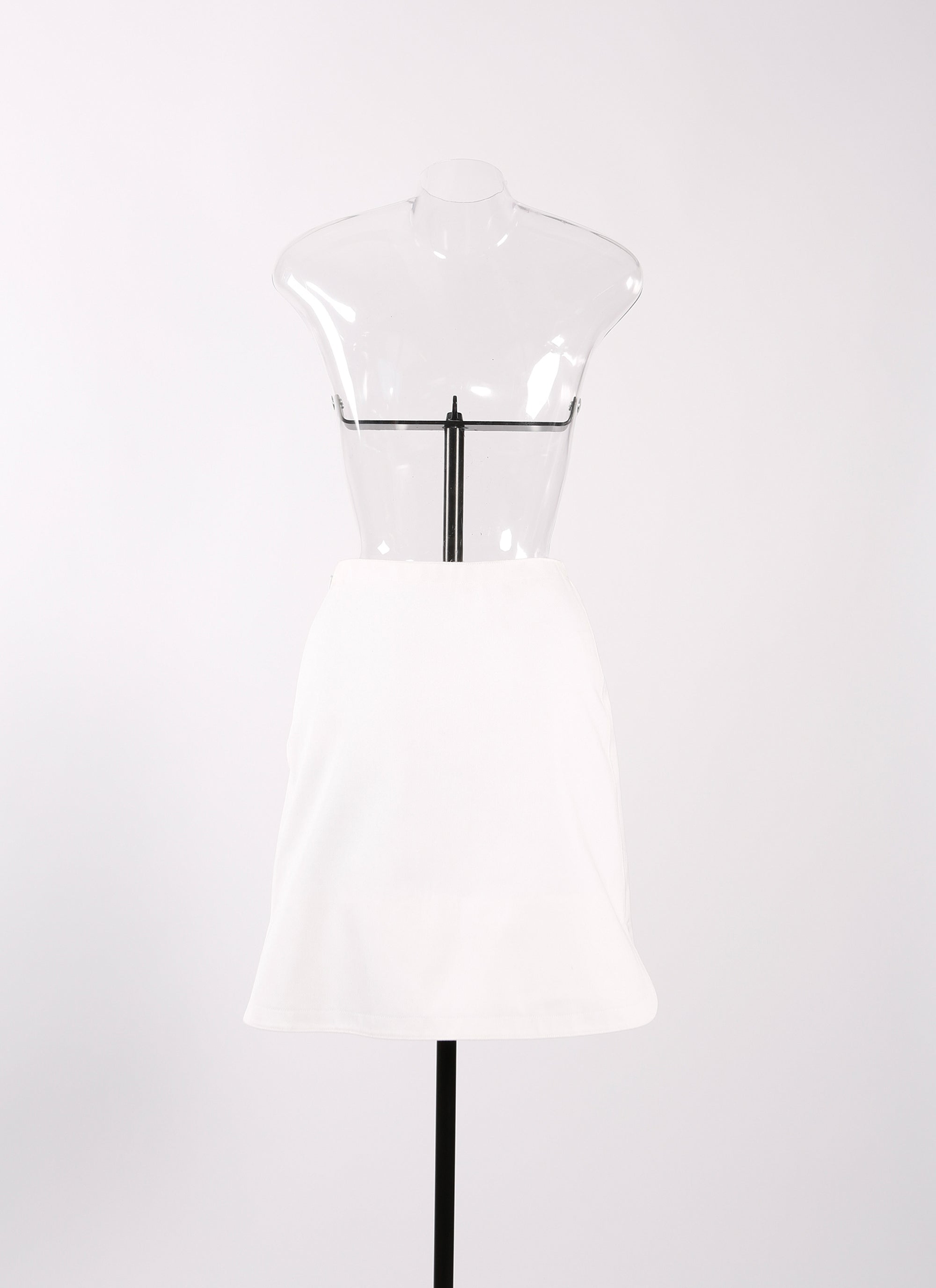 Canvas skirt - White
