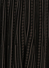 Jupe Mistral en maille - Noir & Beige