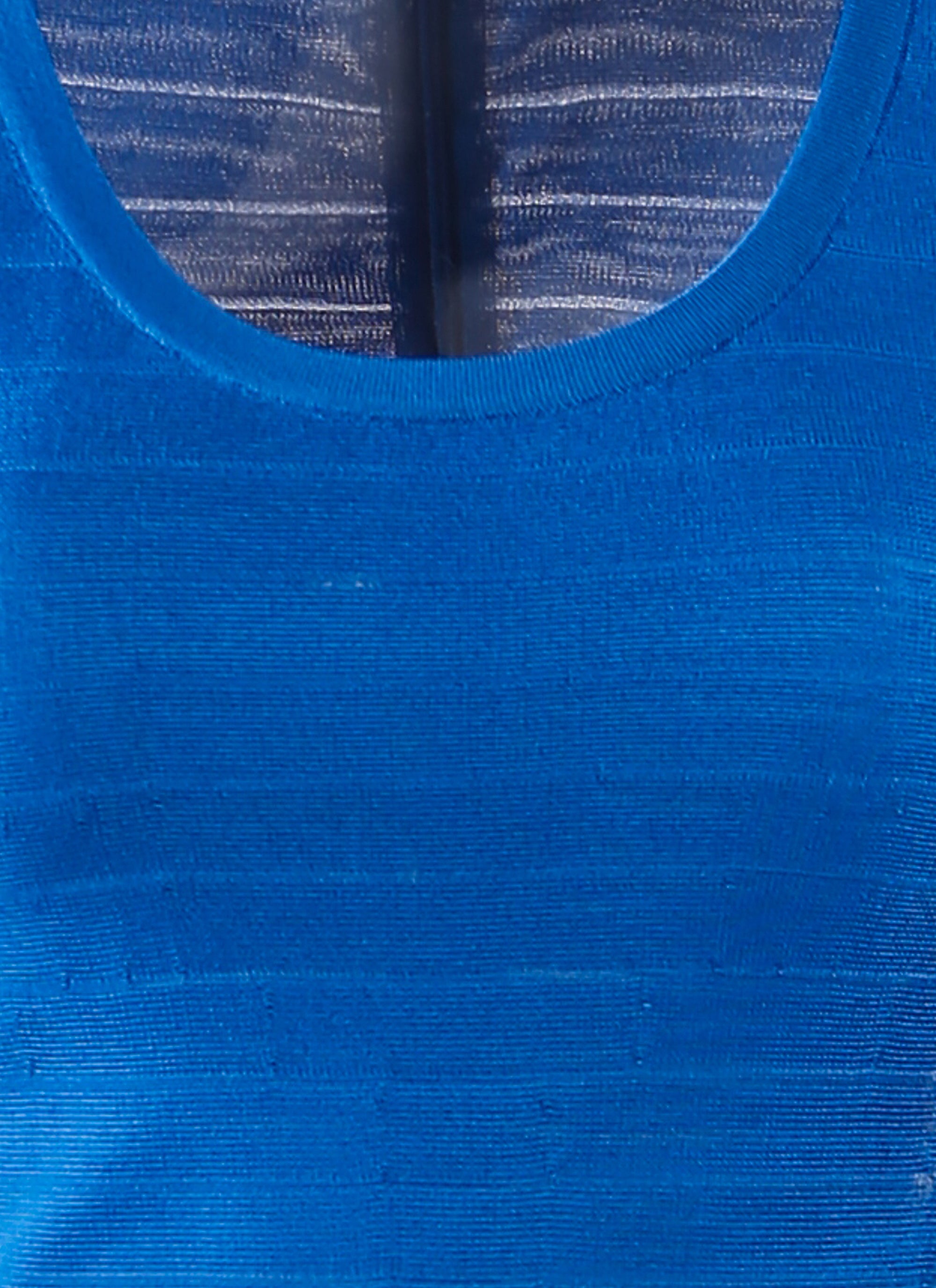 Robe sans manches Bolchoi en maille - Bleu Electrique